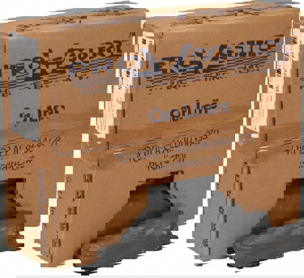 Trash Bags: 55 gal, 2.5 mil, 50 Pack